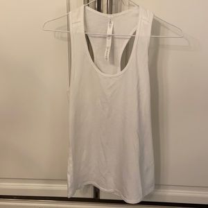 Lululemon white tank top, size 6